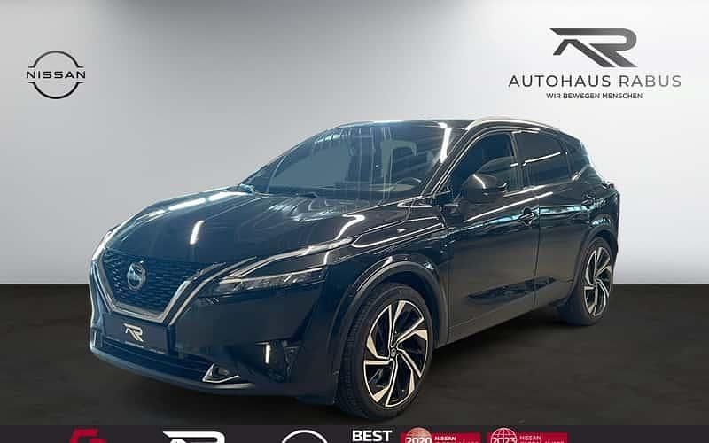 Schwarz Gebraucht 2022 Nissan Qashqai Tekna+ SUV | 29.490 € (Etwas zu teuer) - Bild 1/4