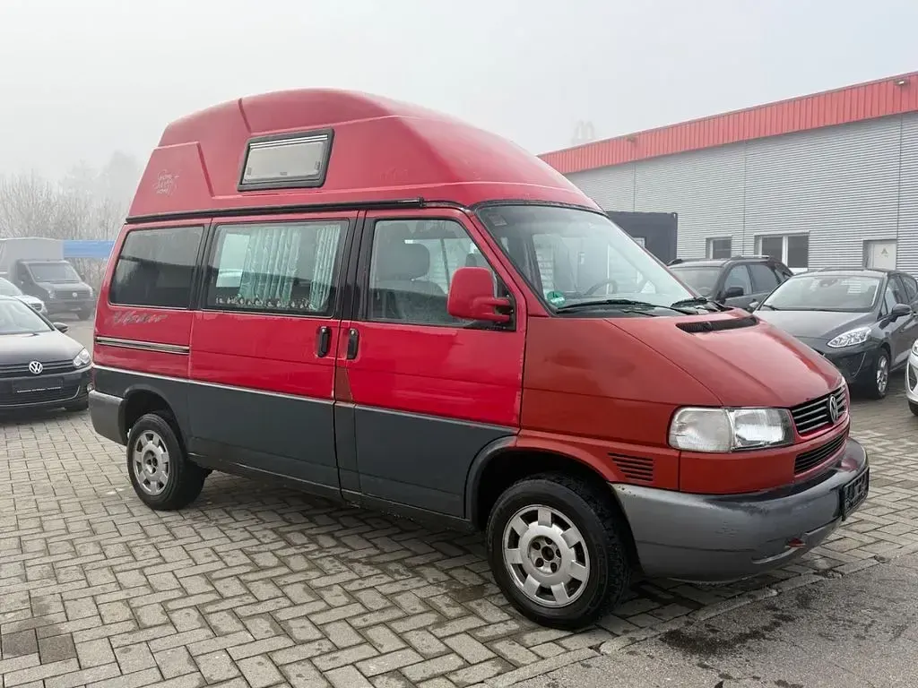 Używany VW T4 Allstar 102 KM (75 kW) 1997 Czerwony Van