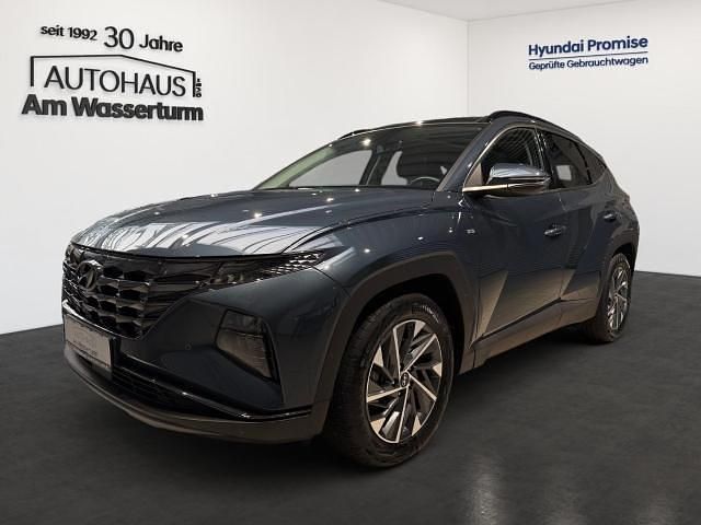 Teal blue / met Gebraucht 2023 Hyundai Tucson Trend SUV | 30.999 € (Fairer Preis) - Bild 1/1