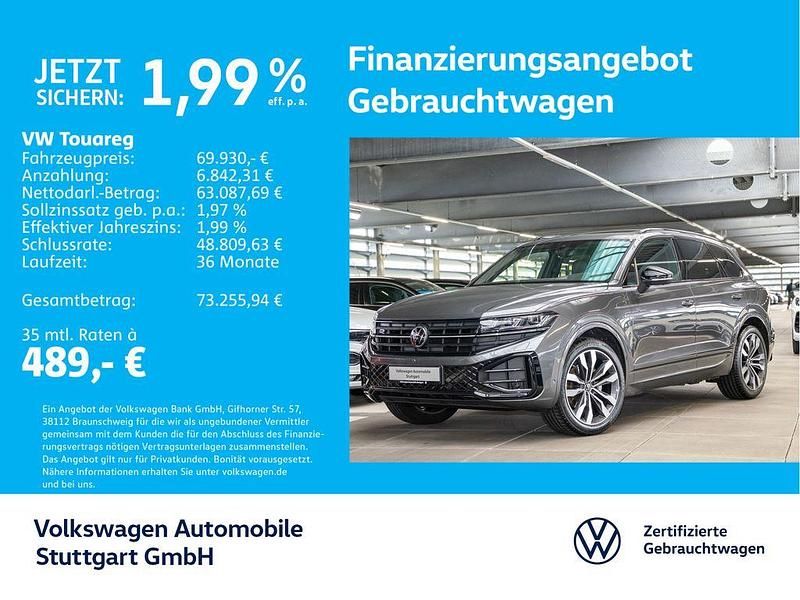Grau Gebraucht 2024 VW Touareg R-line SUV | 69.930 € (Etwas zu teuer) - Bild 1/4
