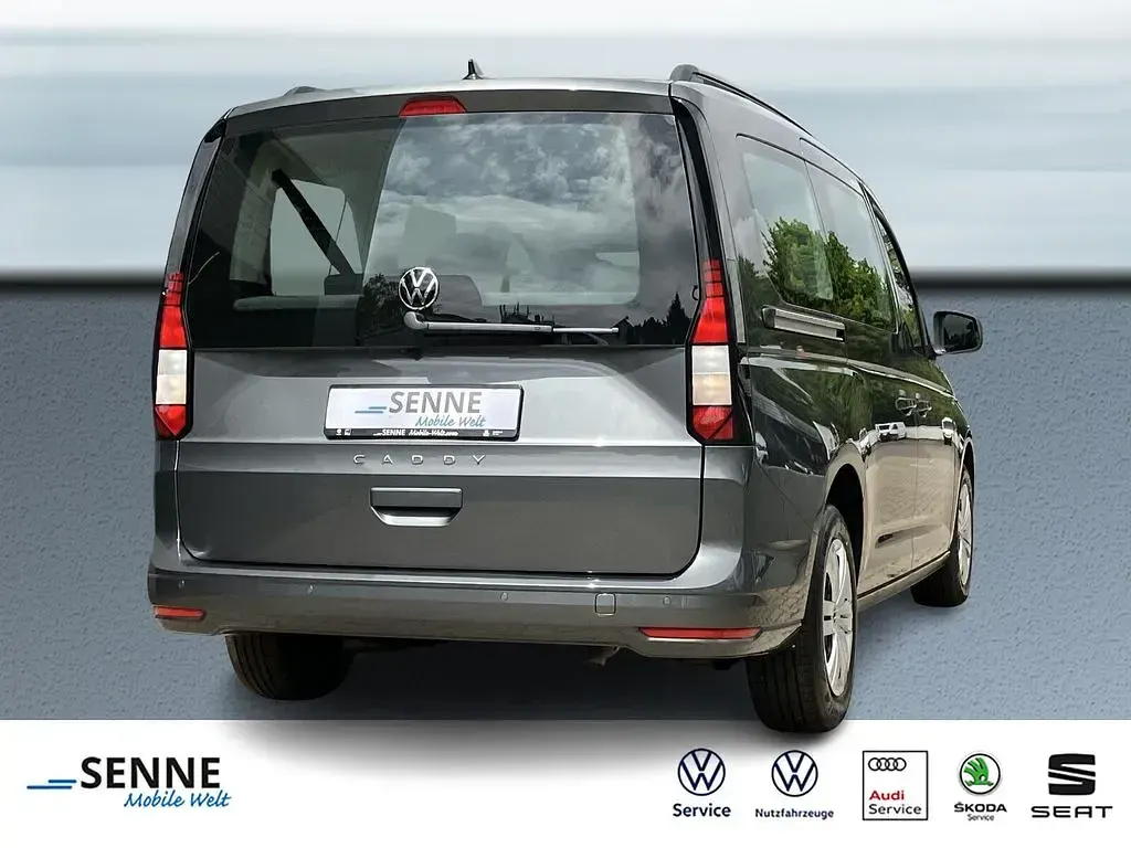 Neu VW Caddy 122 PS (89 kW) 2026 Indiumgrau Van / Kleinbus