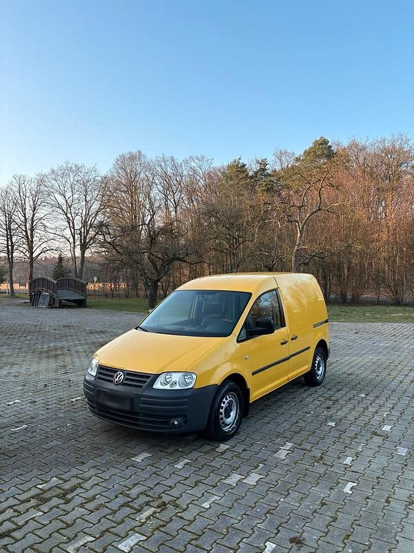 Gebraucht VW Caddy 69 PS (50 kW) 2009 Gelb Van / Kleinbus
