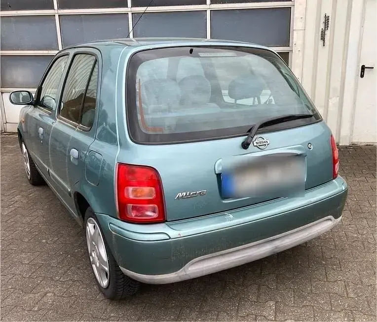 Brugt Nissan Micra 60 HK (44 kW) 2002 Blå Hatchback