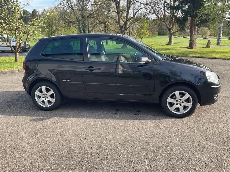 Schwarz Gebraucht 2008 VW Polo United Limousine | 1.980 € (Superpreis) - Bild 1/4