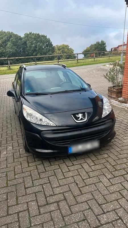 Schwarz Gebraucht 2009 Peugeot 207 Kombi | 1.800 € (Superpreis) - Bild 1/4