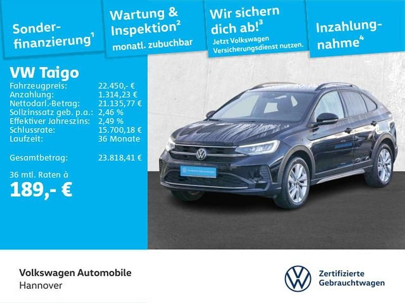 Gebraucht VW Taigo Goal 116 PS (85 kW) 2025 Deep black perleffekt SUV