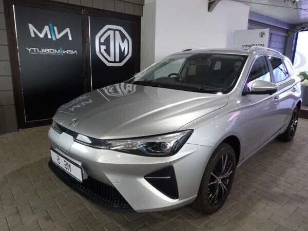 Silber (medal silver) Neu 2024 MG MG5 EV Luxury Kombi | 39.900 € - Bild 1/4