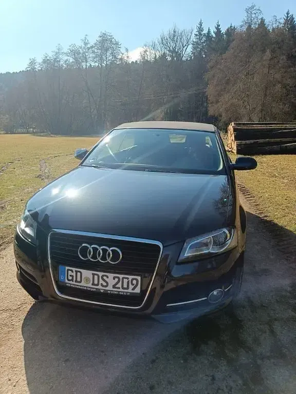 Gebraucht Audi A3 Cabriolet S-Line 105 PS (77 kW) 2011 Schwarz Cabrio
