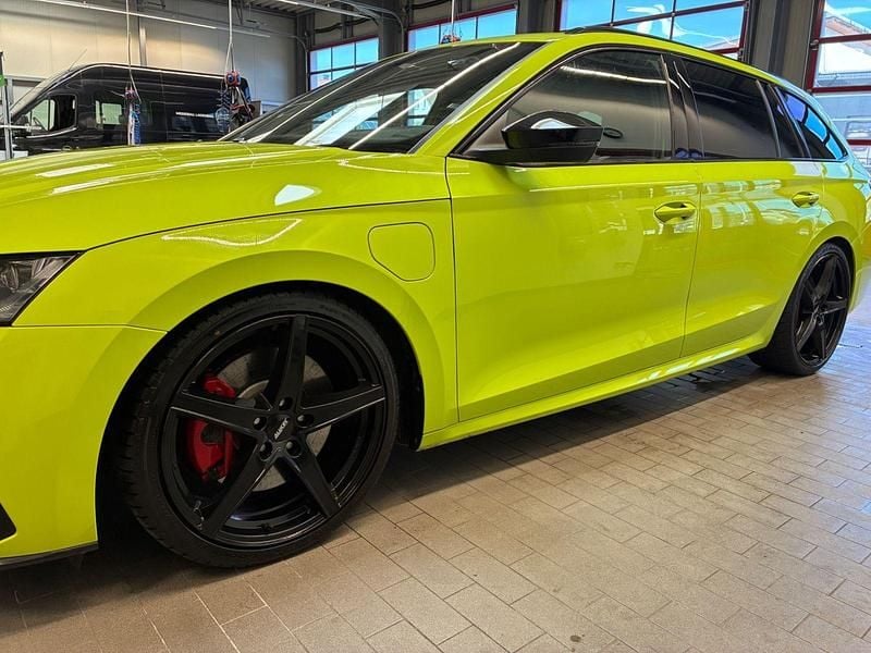 Gebraucht Skoda Octavia RS 245 PS (180 kW) 2022 Grün Kombi