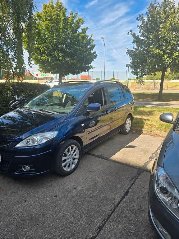 Blau Gebraucht 2010 Mazda 5 Active Van / Kleinbus | 4.250 € (Etwas zu teuer) - Bild 1/4