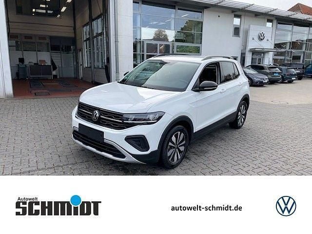 Pure white Gebraucht 2025 VW T-Cross Goal SUV | 21.598 € (Superpreis) - Bild 1/4
