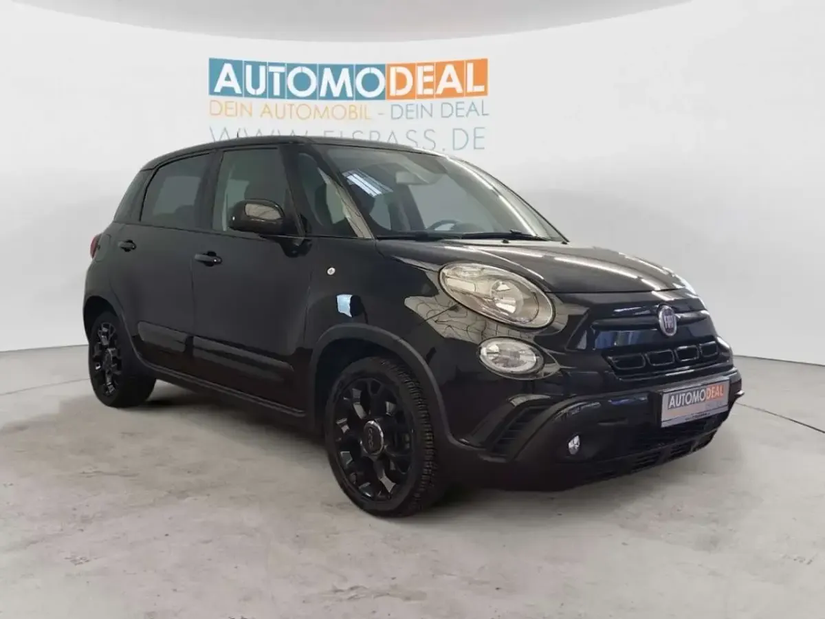 Gebraucht Fiat 500L Cross 95 PS (69 kW) 2020 Cinema schwarz) (schwarz Van / Kleinbus