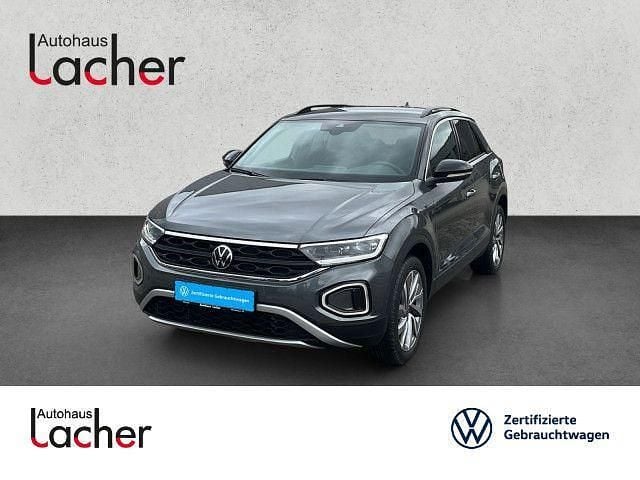 Indiumgrau metallic/schwarz Gebraucht 2025 VW T-Roc Goal SUV | 29.490 € (Guter Preis) - Bild 1/4