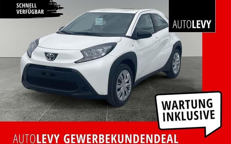 Weiß Neu 2025 Toyota Aygo Business Edition Kleinwagen | 15.319 € - Bild 1/4