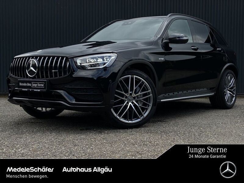 Unilack schwarz Gebraucht 2022 Mercedes GLC43 AMG AMG SUV | 51.930 € (Fairer Preis) - Bild 1/4