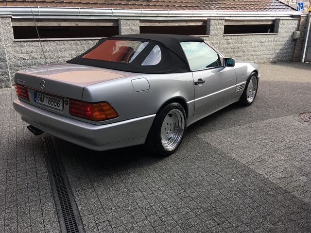 Gebraucht Mercedes SL500 320 PS (235 kW) 1993 Silber Cabrio