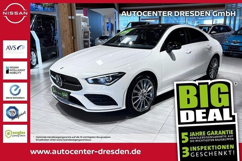 Polarweiss unilack Gebraucht 2023 Mercedes CLA250e AMG line Limousine | 36.980 € (Fairer Preis) - Bild 1/4