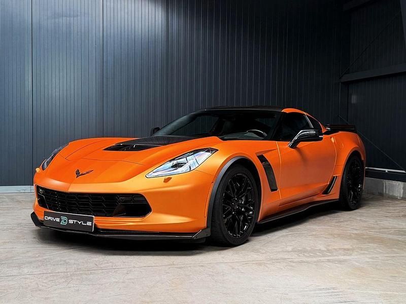 Second-hand Corvette Z06 659 CP (484 kW) 2019 Portocaliu Coupe
