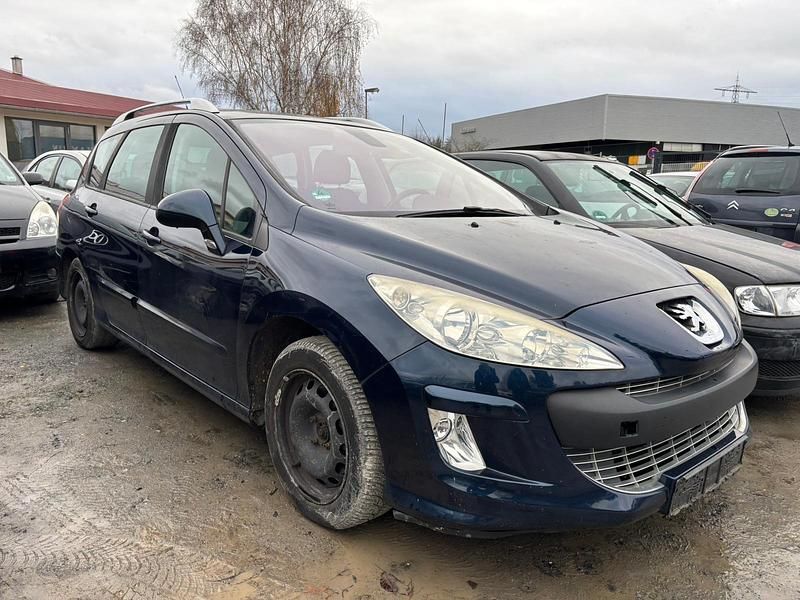 Blau Gebraucht 2009 Peugeot 308 Kombi | 1.350 € - Bild 1/4