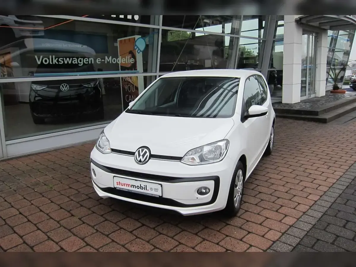 Gebraucht VW up! move up! 60 PS (44 kW) 2018 Weiß Kleinwagen