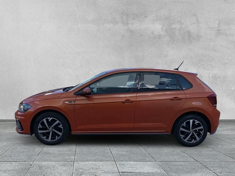 Gebraucht VW Polo Highline 95 PS (69 kW) 2019 Orange Kleinwagen