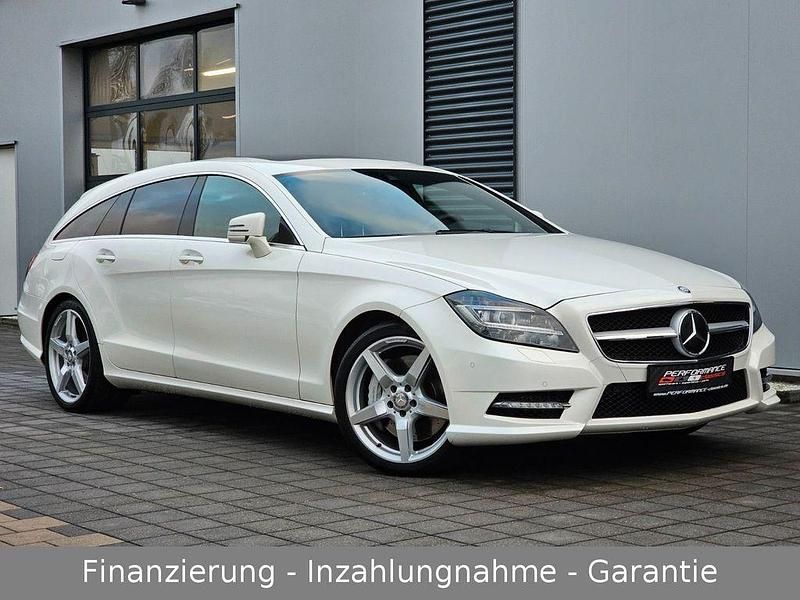 Weiß Gebraucht 2013 Mercedes CLS500 Shooting Brake AMG Kombi | 26.790 € (Fairer Preis) - Bild 1/4