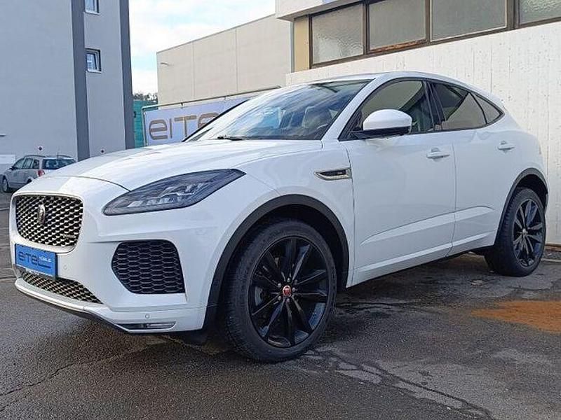 Weiß Gebraucht 2018 Jaguar E-Pace R-Dynamic SUV | 22.490 € (Fairer Preis) - Bild 1/4