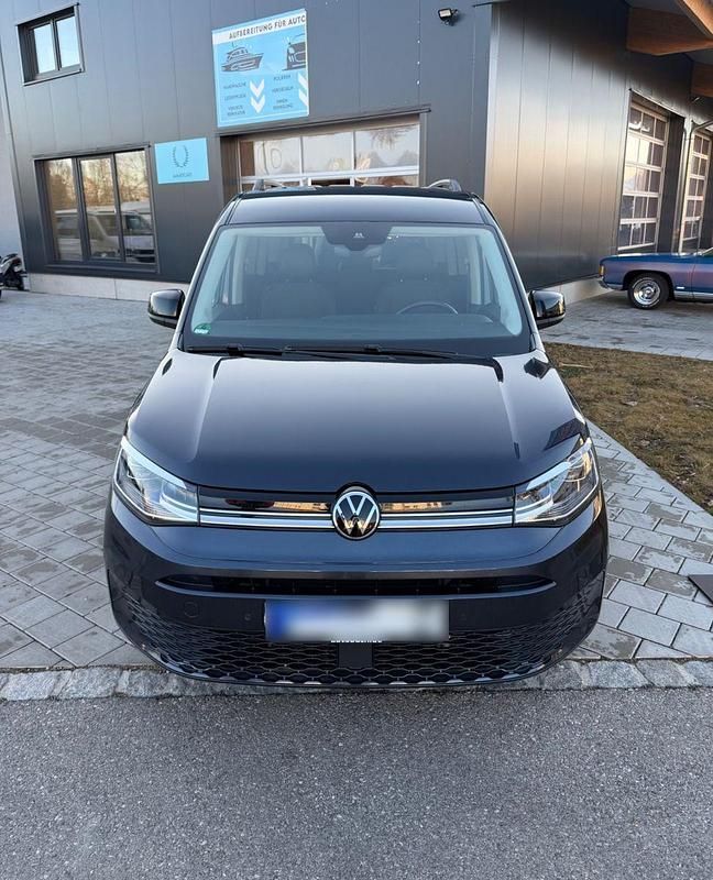 Gebraucht VW Caddy Style 122 PS (89 kW) 2021 Blau Van / Kleinbus