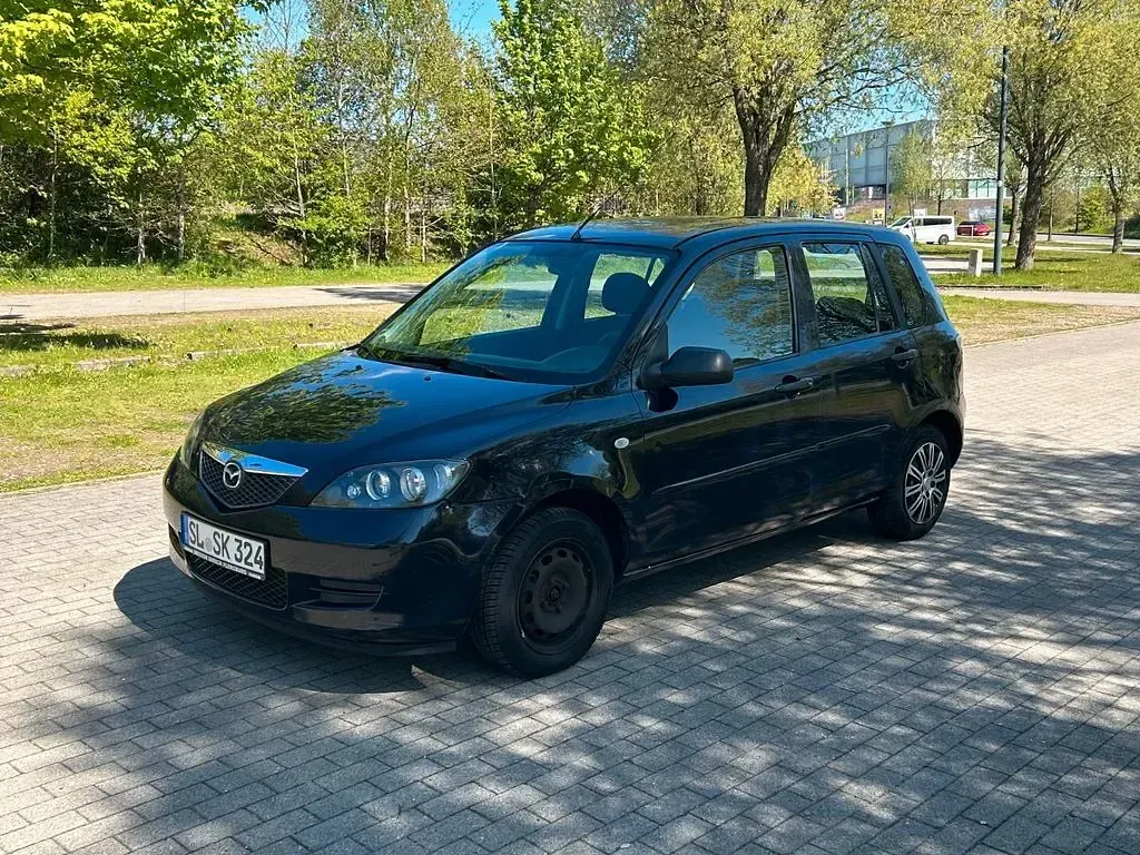 Gebraucht Mazda 2 Comfort 75 PS (55 kW) 2006 Blau Kleinwagen