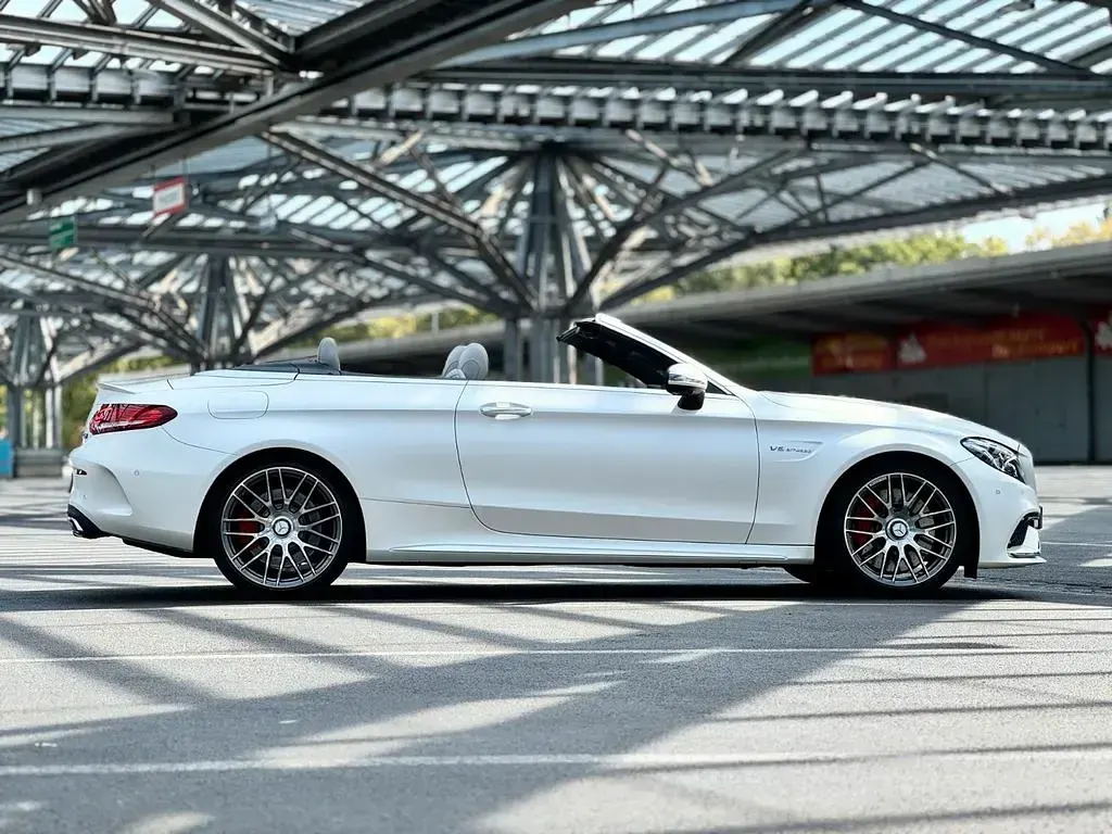 Gebraucht Mercedes C63S AMG AMG 510 PS (375 kW) 2017 Weiß Cabrio