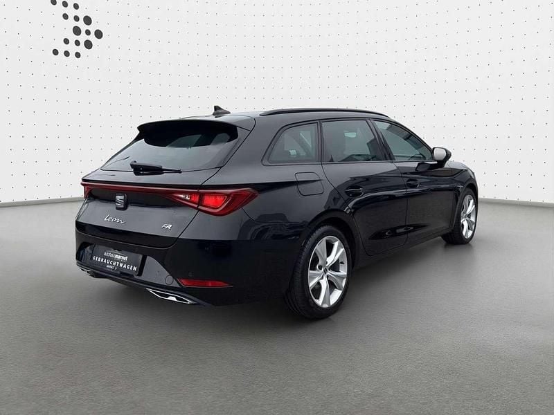 Gebraucht Seat Leon FR 190 PS (139 kW) 2022 Midnight schwarz metallic Kombi