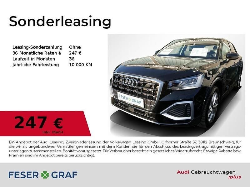 Gebraucht Audi Q2 Ambiente 150 PS (110 kW) 2025 Mythosschwarz metallic SUV