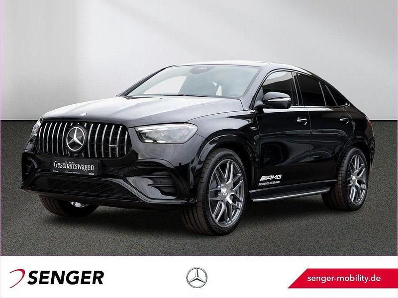 Lack obsidianschwarz Gebraucht 2025 Mercedes GLE53 AMG AMG Coupé | 113.985 € (Superpreis) - Bild 1/4