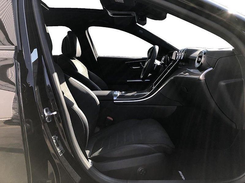 Gebraucht Mercedes C220 AMG line 197 PS (144 kW) 2026 Metalliclack obsidianschwarz Kombi