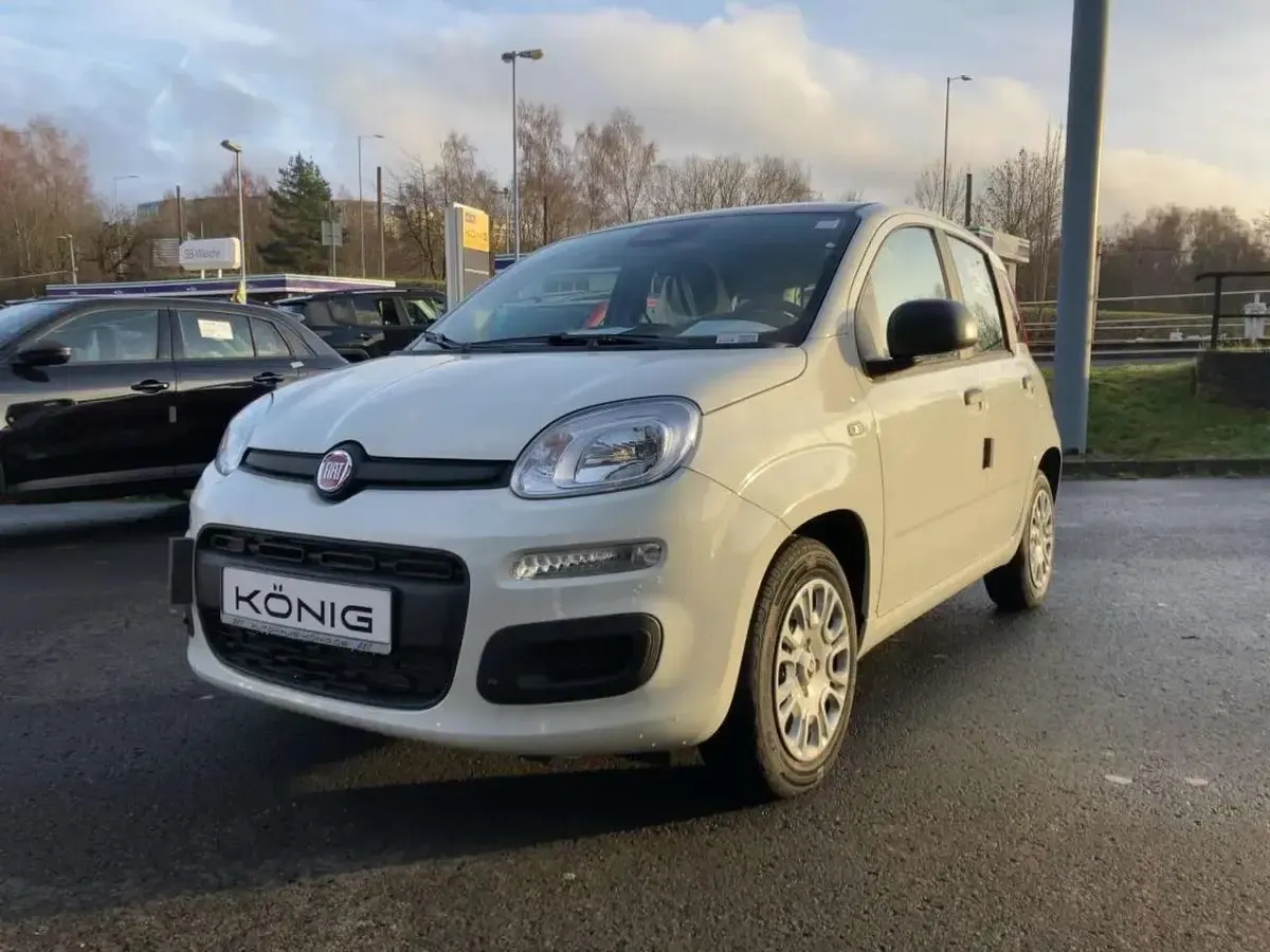 Neu Fiat Panda 69 PS (50 kW) 2025 Gelato weiß dach schwarz (weis Kleinwagen