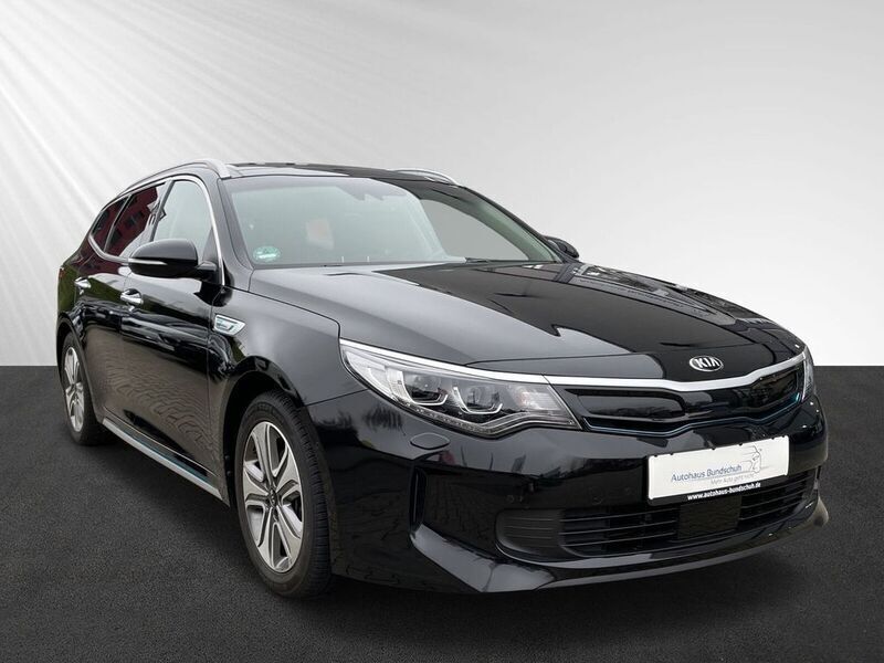 Gebraucht Kia Optima Hybrid Spirit 205 PS (150 kW) 2017 Schwarz Limousine