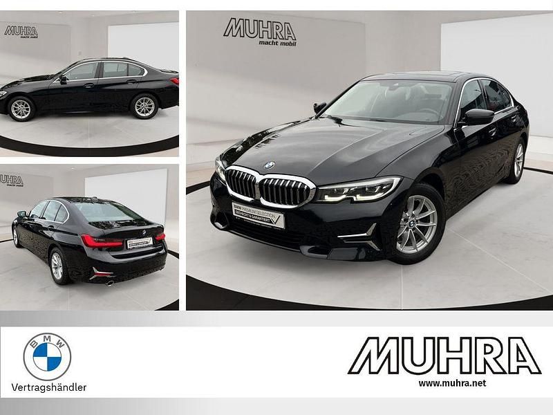 Black sapphire Gebraucht 2021 BMW 320 Luxury Line Limousine | 29.340 € (Fairer Preis) - Bild 1/4