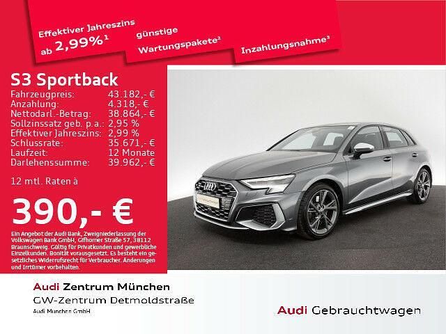 Gebraucht Audi S3 Ambiente 310 PS (228 kW) 2023 Daytonagrau perleffekt Limousine