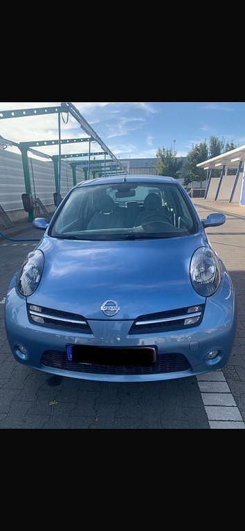 Blau Gebraucht 2005 Nissan Micra Acenta Kleinwagen | 2.595 € (Etwas zu teuer) - Bild 1/4