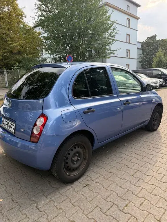 Gebraucht Nissan Micra Acenta 82 PS (60 kW) 2003 Blau Kleinwagen
