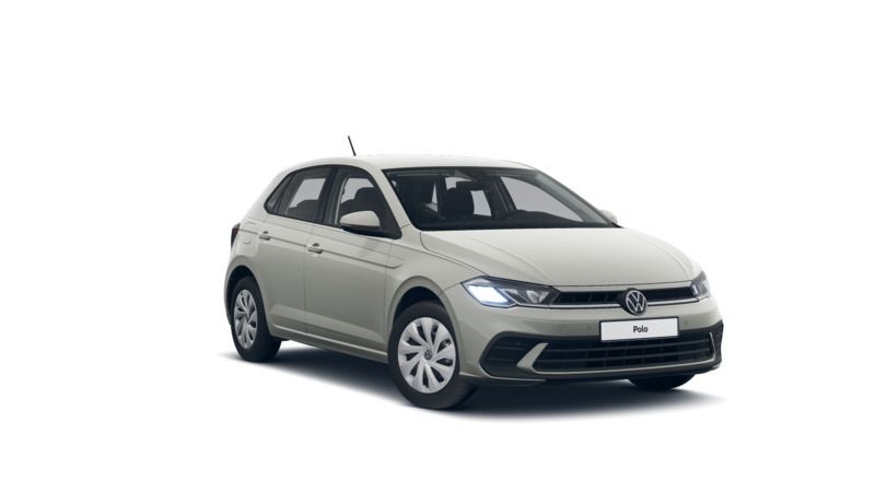 Ascotgrau Gebraucht 2024 VW Polo Life Limousine | 17.380 € (Superpreis) - Bild 1/4