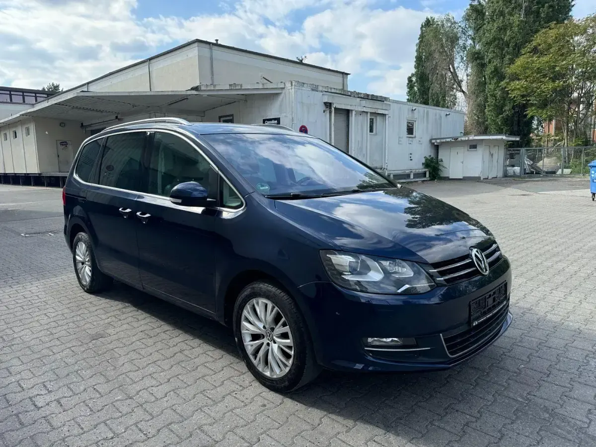 Gebraucht VW Sharan Highline 170 PS (125 kW) 2011 Blau Van / Kleinbus