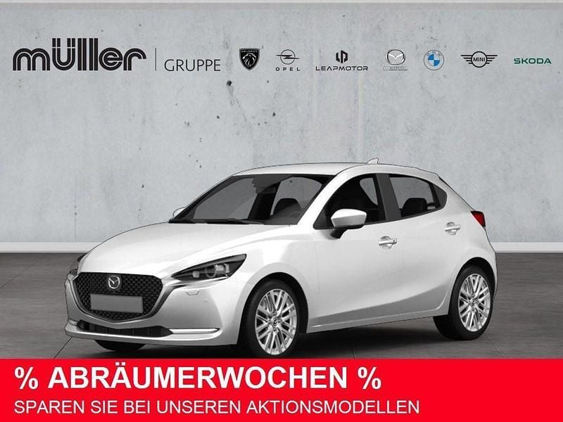 Northern white pearl Neu 2025 Mazda 2 Exclusive-Line Kleinwagen | 23.201 € (Fairer Preis) - Bild 1/4