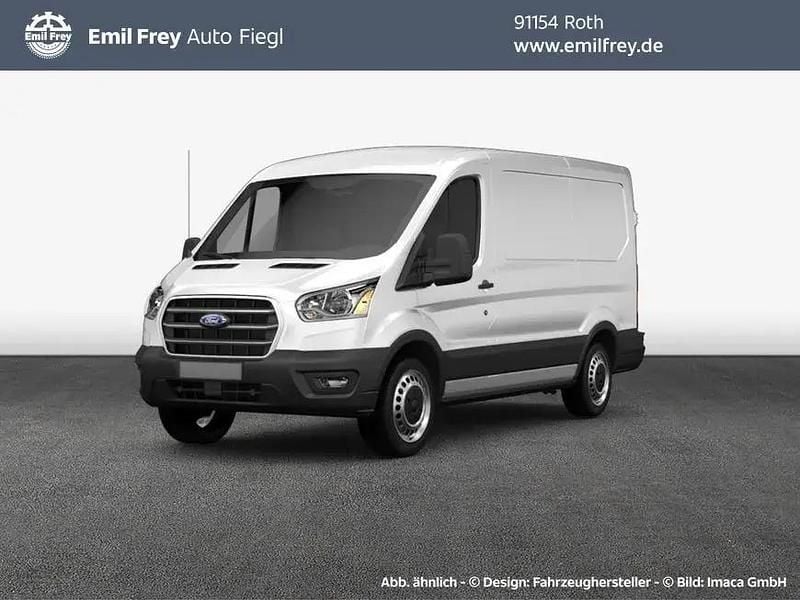 Frostweiß Gebraucht 2021 Ford Transit Trend Abholung | 25.990 € (Fairer Preis) - Bild 1/4