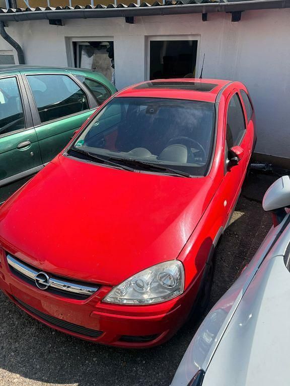 Rot Gebraucht 2005 Opel Corsa Edition Kleinwagen | 1.785 € (Guter Preis) - Bild 1/4