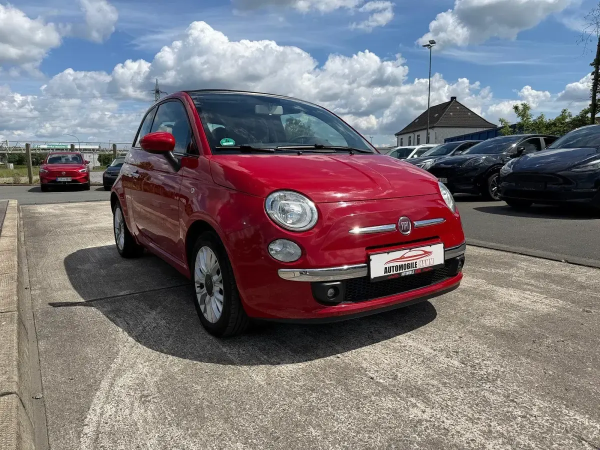 Gebraucht Fiat 500C 69 PS (50 kW) 2015 Rot Cabrio