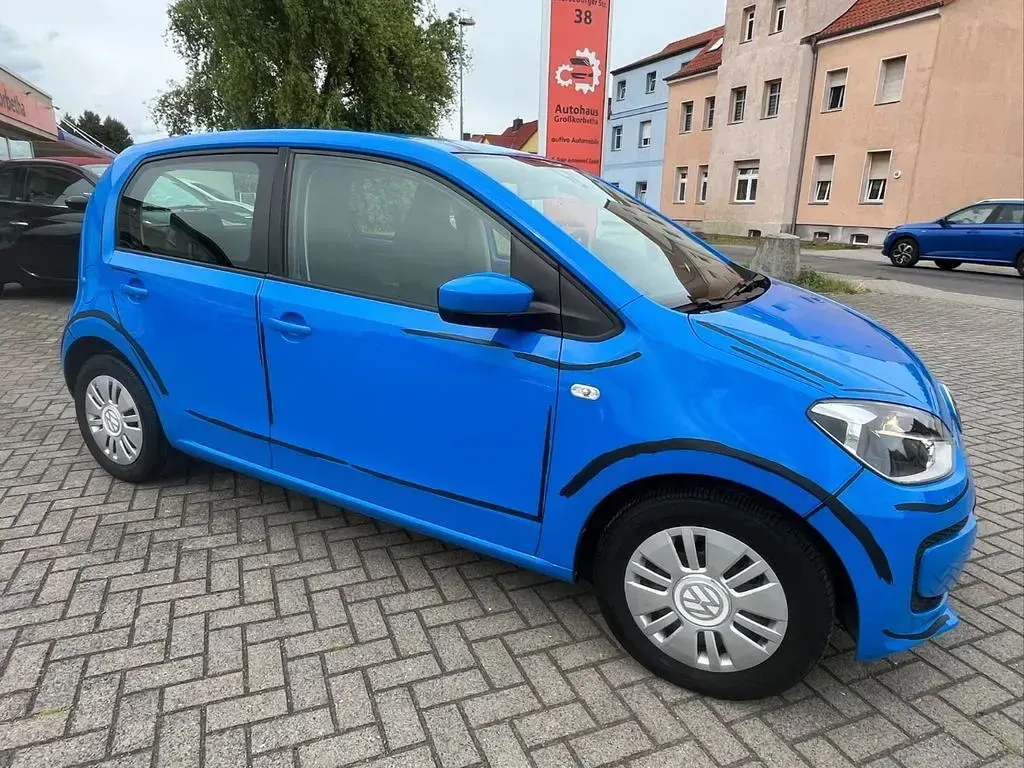 Gebraucht VW up! move up! 60 PS (44 kW) 2016 Blau Kleinwagen