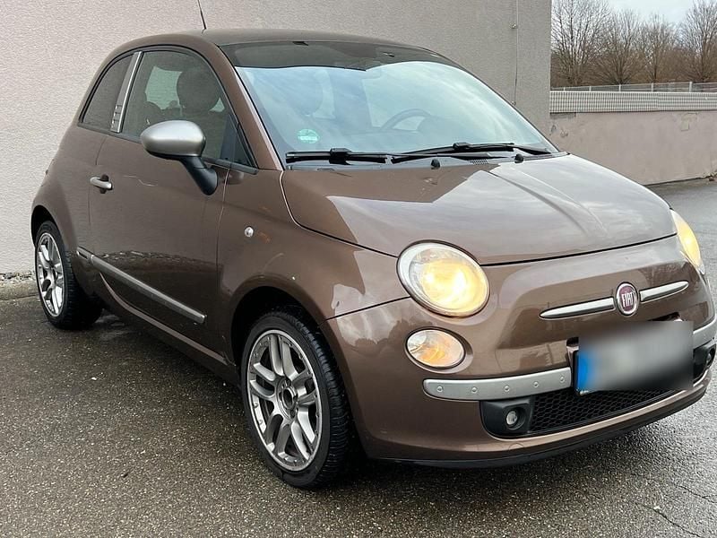 Gebraucht Fiat 500 69 PS (50 kW) 2009 Braun Cabrio