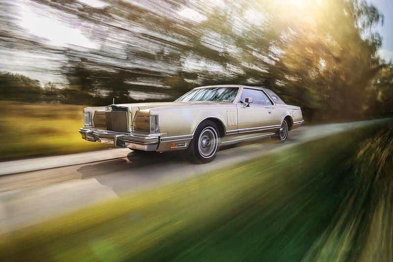 Gebraucht Lincoln Continental 212 PS (155 kW) 1978 Gold Limousine