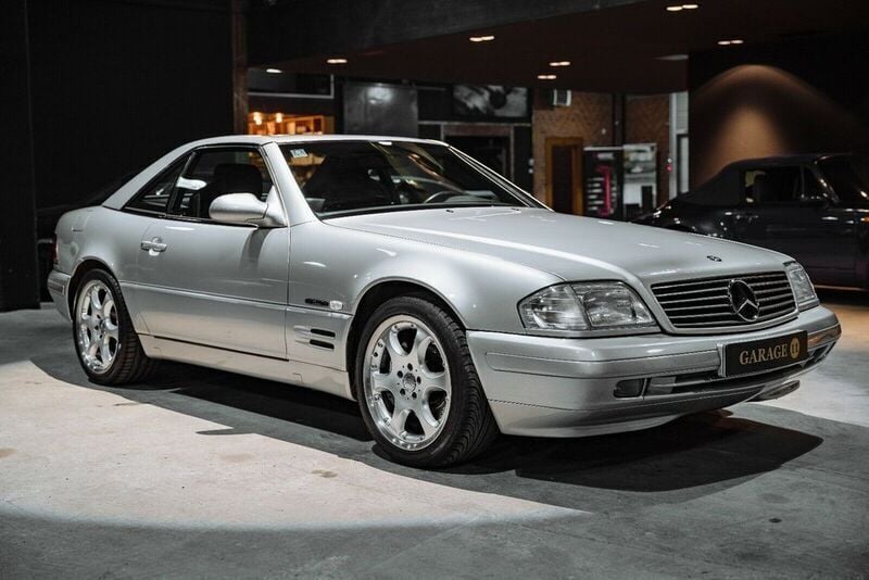 Silber Gebraucht 2001 Mercedes SL500 Edition Cabrio | 38.500 € - Bild 1/4